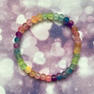 Glow-in-the-Dark Rainbow Bracelet